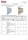 Технический лист сайдинга Döcke Standard