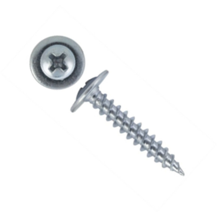 Саморез ПШ 4,2х19 (1000шт) шлиц PH2 цинк (пакет)